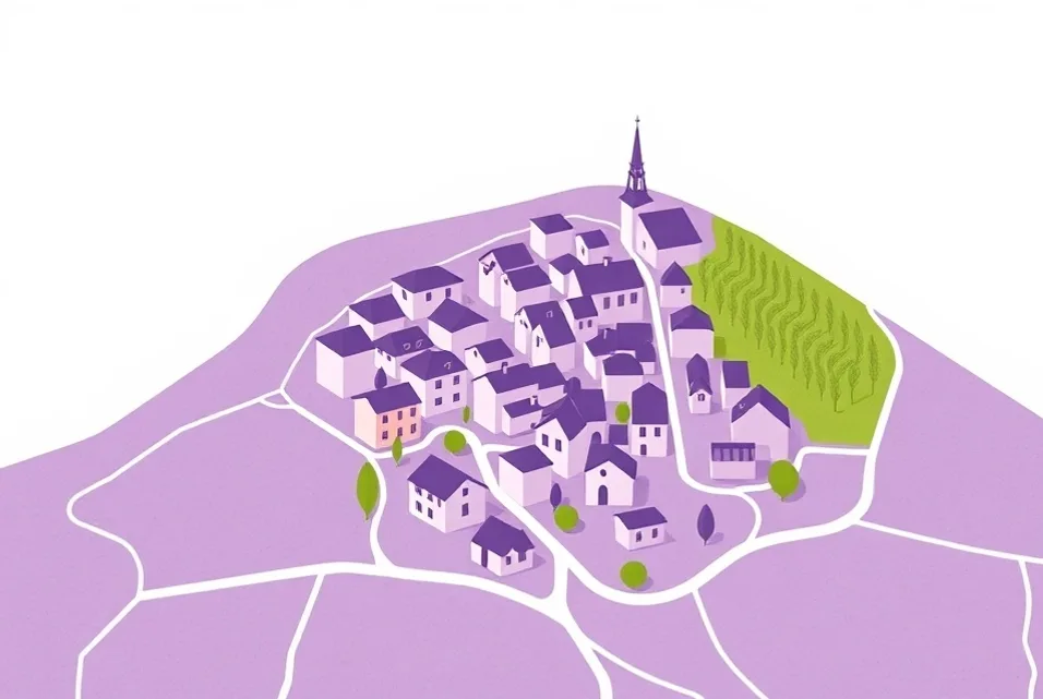 Carte du secteur d'intervention autour de Orange (84100)